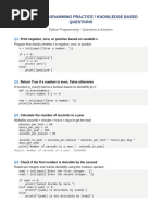 Snakify Python Solutions Overview | PDF | Elementary Mathematics | Numbers