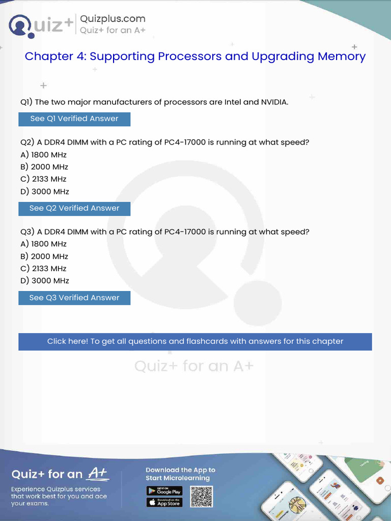 The Two Major Manufacturers of Processors Are Intel and Nvidia | PDF ...
