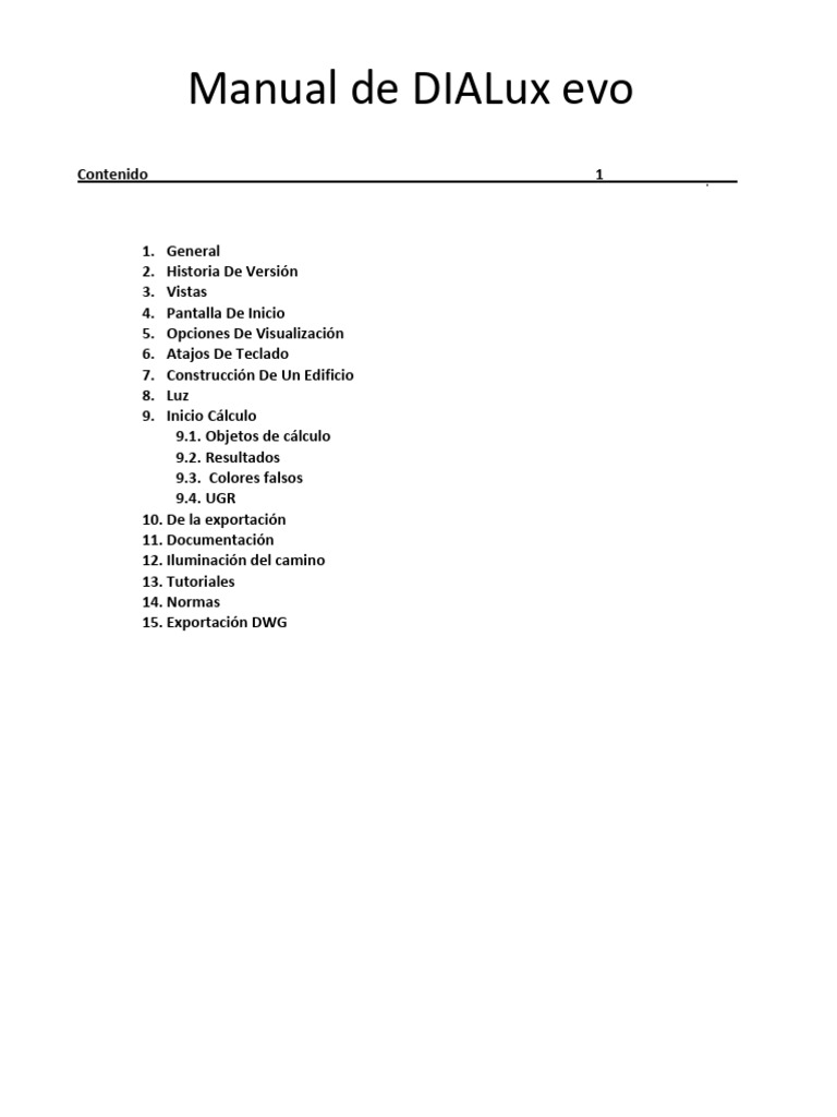 Manual de DIALux Evo Espanol rev2407 | PDF | Computación de 64 bits ...