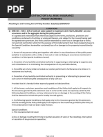 SRCC Exclusion Clause Explained | PDF