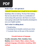 Mastering Physical and Vocal Delivery | PDF | Fluency | Human Communication