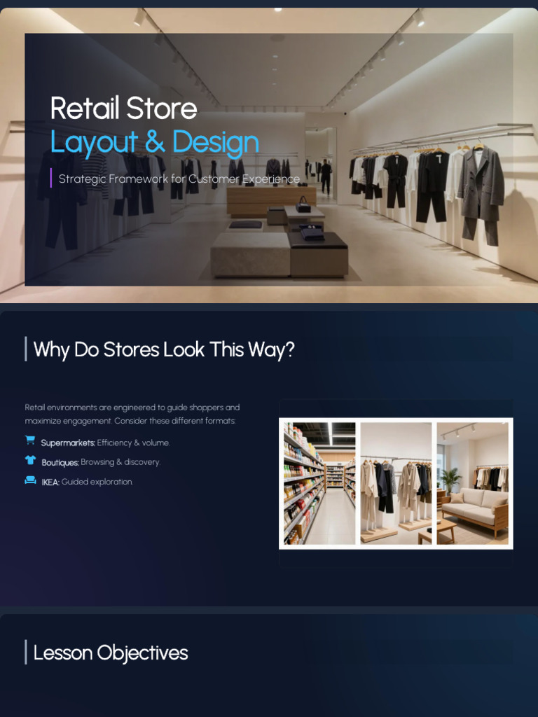 Retail Store Layout Design.pptx | PDF | Supermarket | Retail