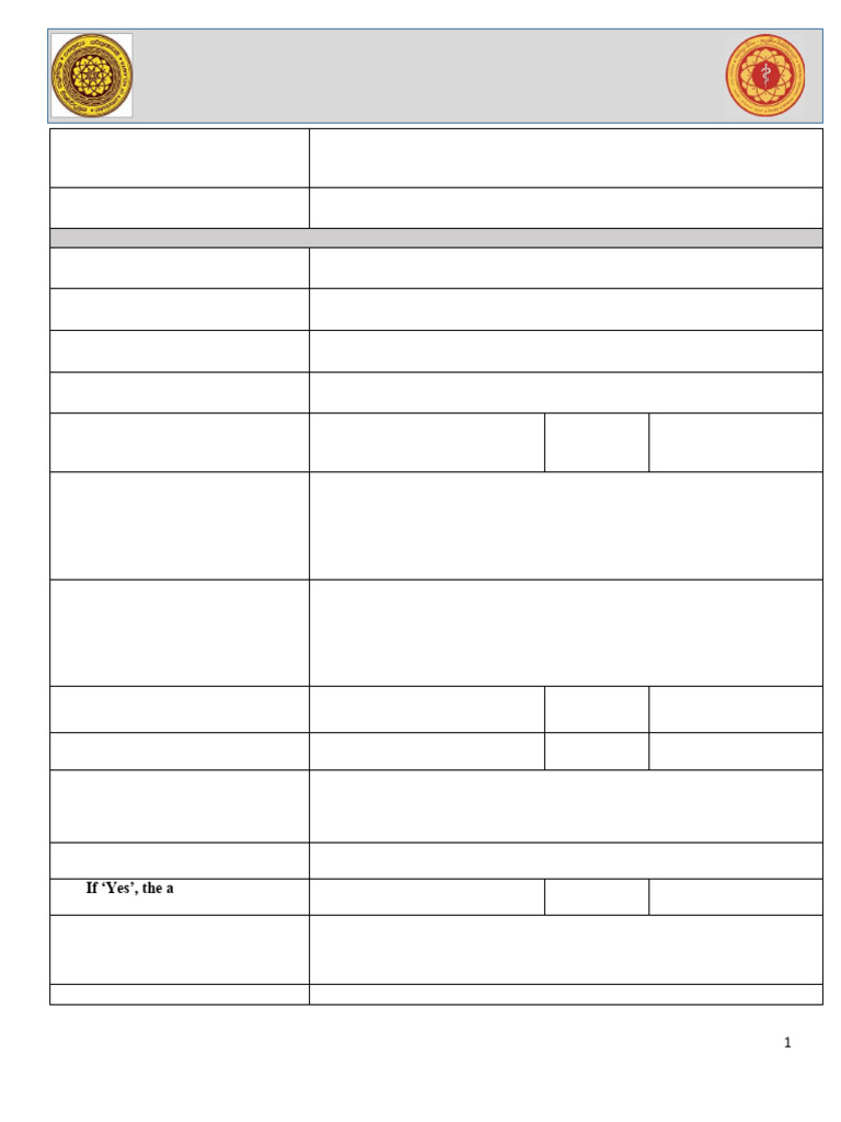 Student Activity Form | PDF