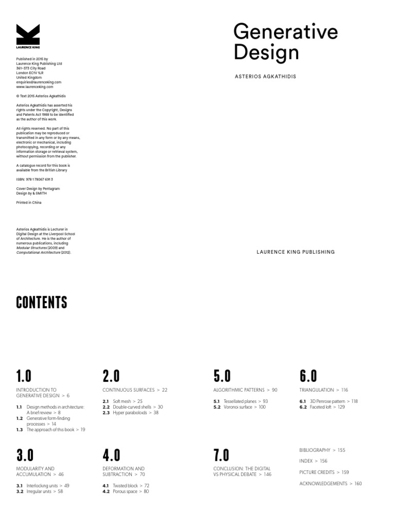 Generative Design Form Finding Technique | PDF