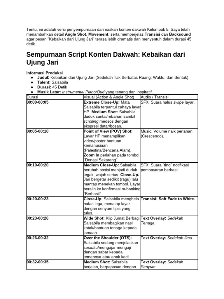 Tolong Sempurnakan Script Ini Dengan Menambahkan a... | PDF