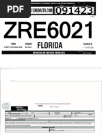 SC DMV Form 452: Plate Replacement Application | PDF | Department Of ...