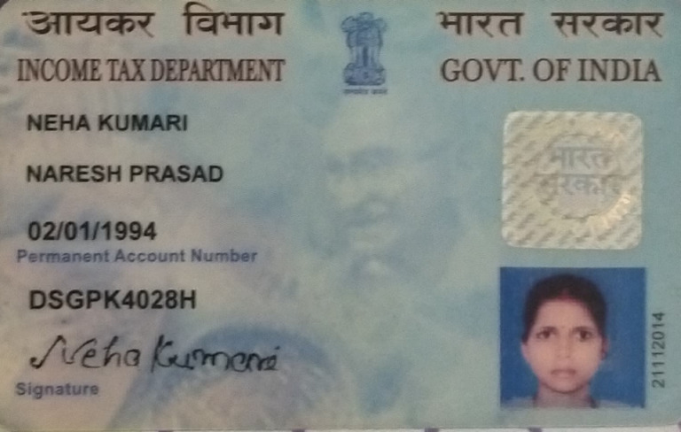 pan card | PDF