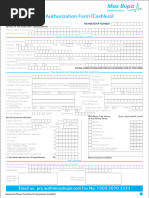 Niva Bupa Pre-Authorization Form | PDF | Health Sciences | Public Services
