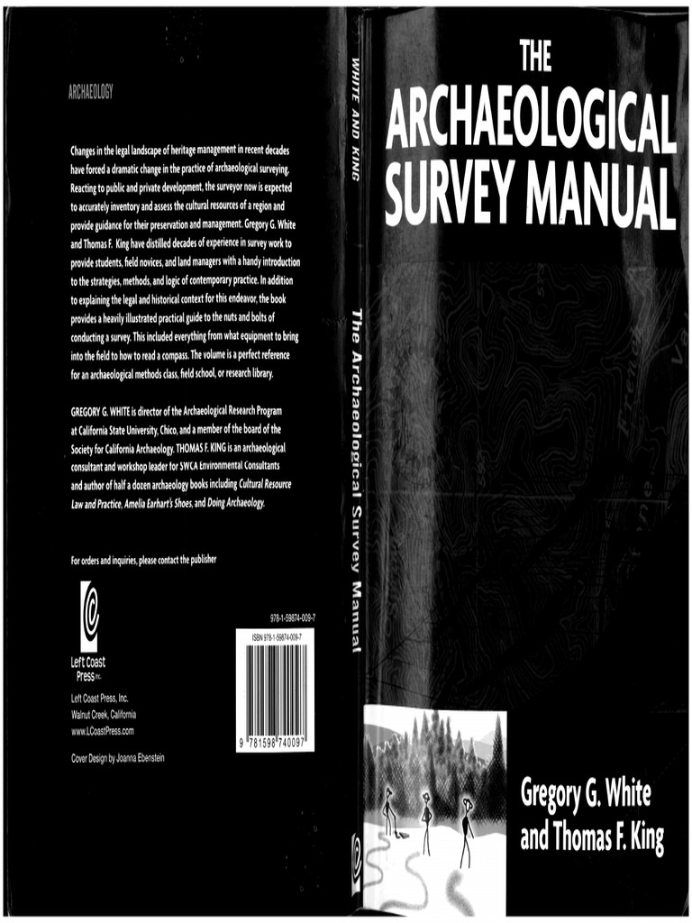 The Archaeological Survey Manual | PDF