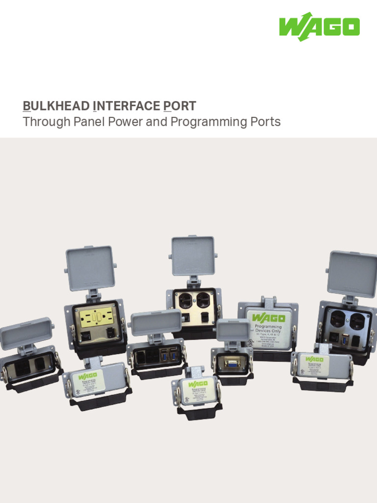 BULKHEAD INTERFACE PORT | PDF | Electrical Engineering | Electronics
