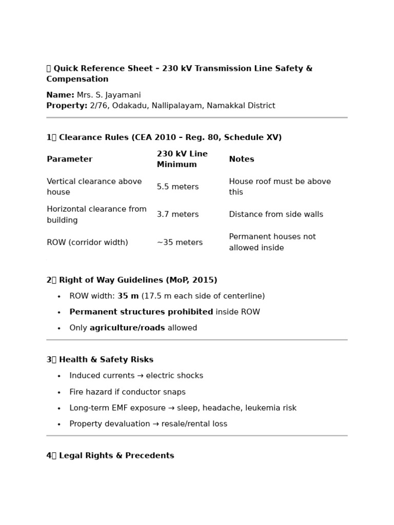 Quick Reference Sheet | PDF | Occupational Safety And Health | Safety