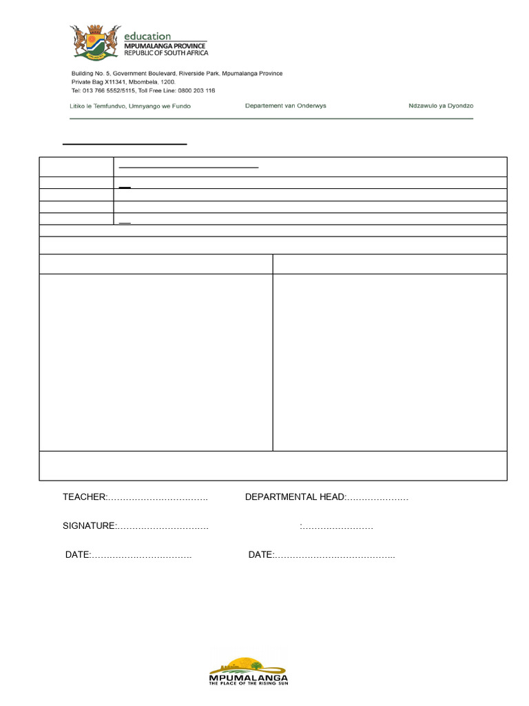 2026 Lesson Preparation Template | PDF