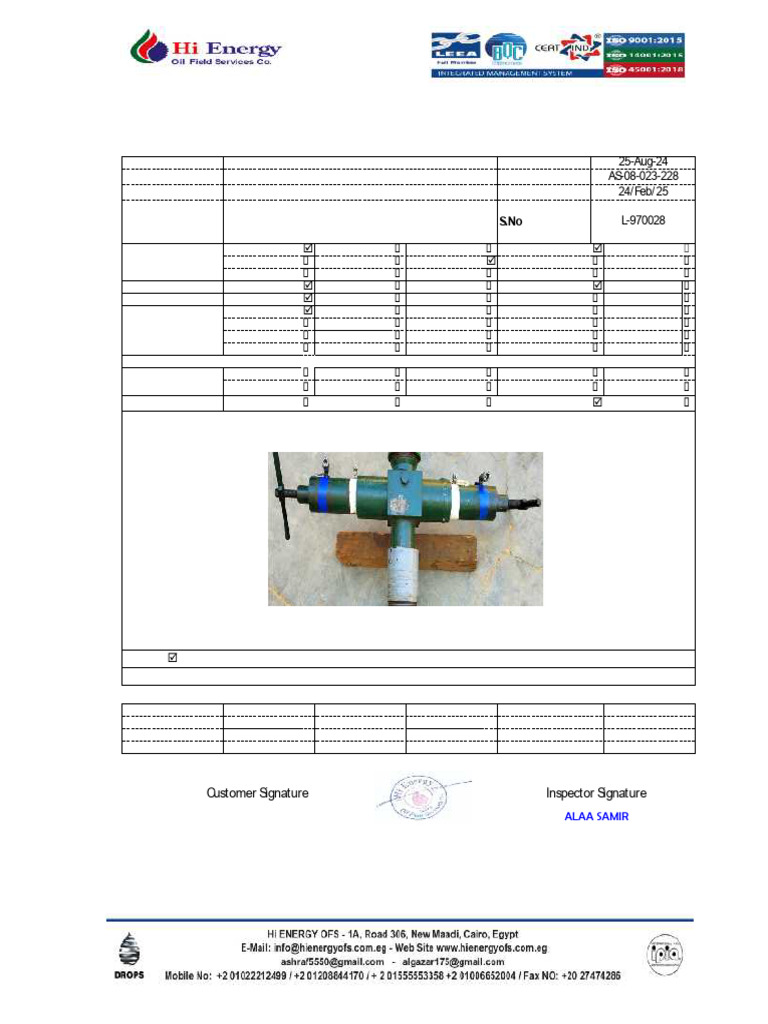 3.5hydraulic Single Ram Wireline BOP | PDF | Materials | Mechanical ...