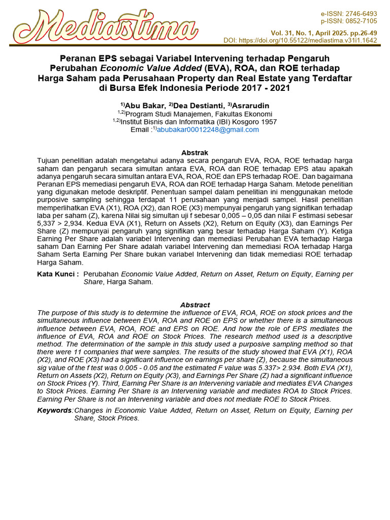 3.+Mediastima+ +Abu+Bakar,+Dea+Destianti,+Asrarudin | PDF