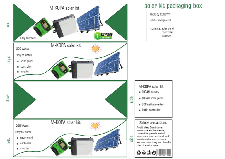 Solar Kit Package Box | PDF