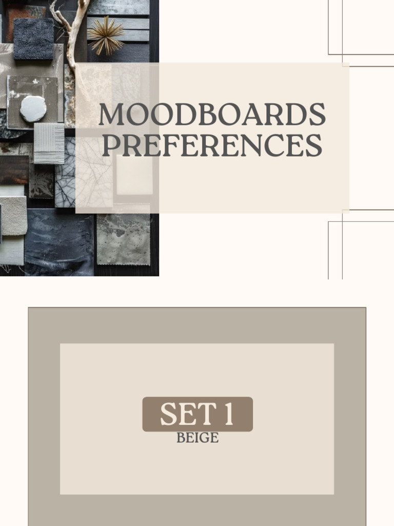 Mood Boards | PDF