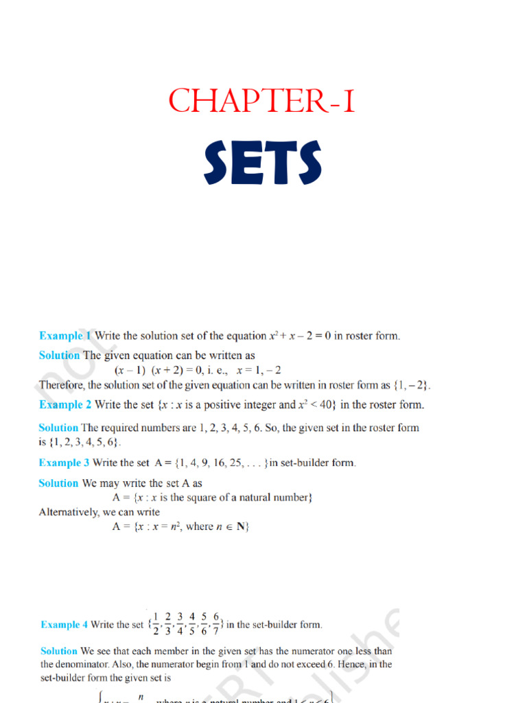 Ncert Examples p1 | PDF