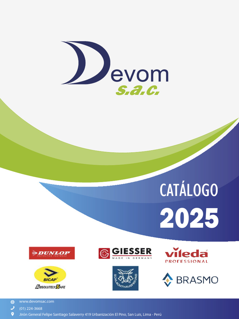 CATALOGO DEVOM 2025 | PDF | Cuchillo | Acero inoxidable