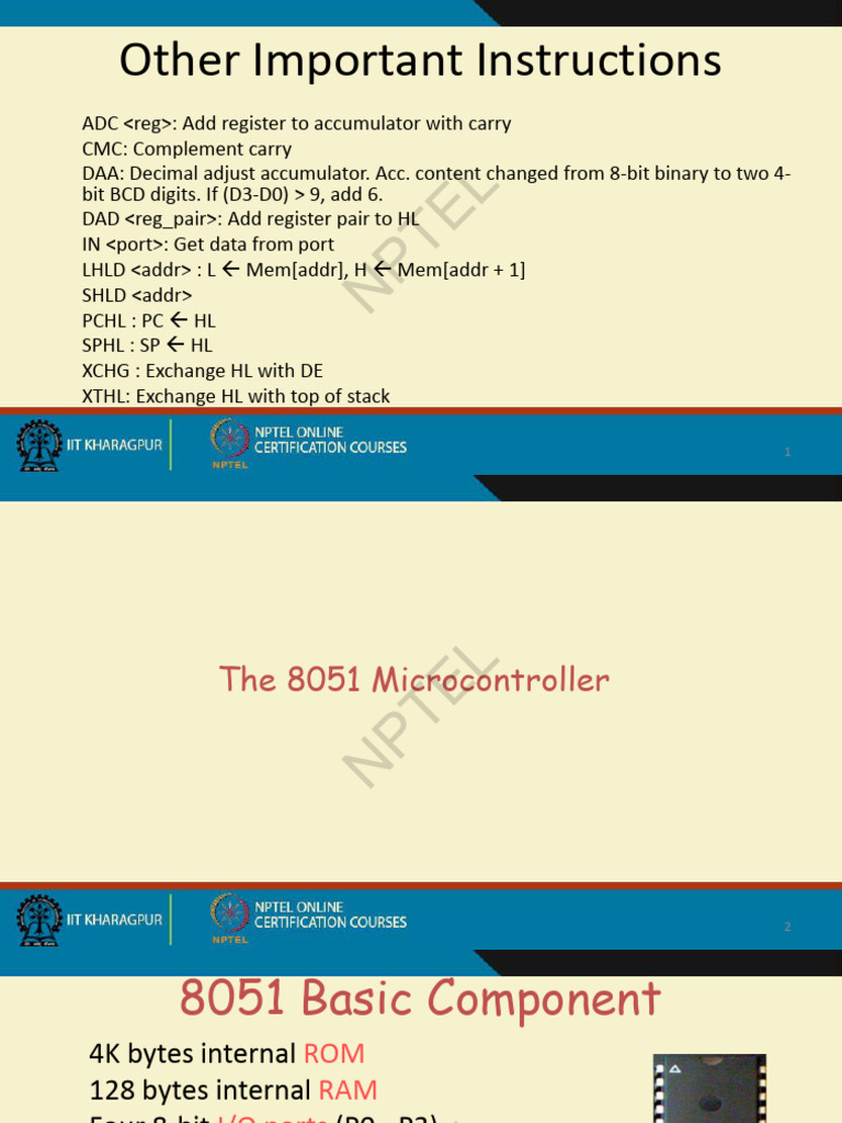 Week 5 Lecture Material | PDF | Embedded System | Microcontroller