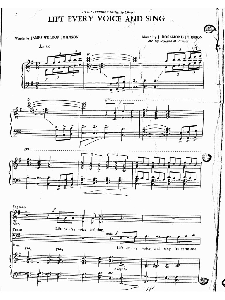 Lift Every Voice and Sing | PDF