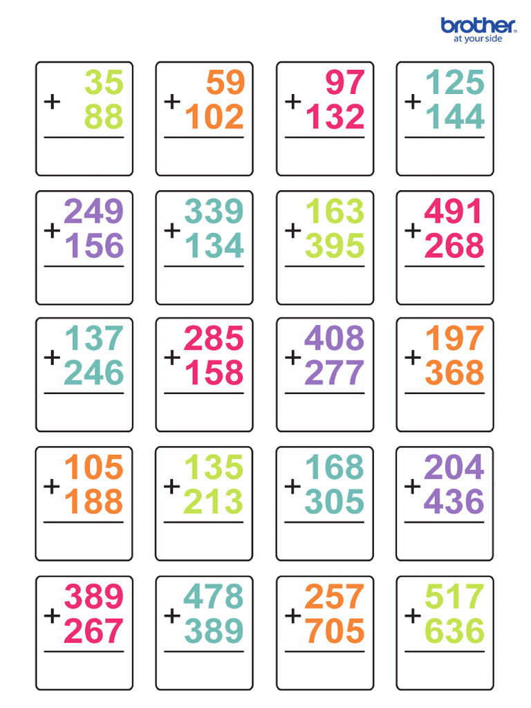 Math Under 14 Additn 1 En | PDF