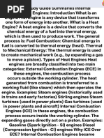 Internal vs External Combustion Engines | PDF | Internal Combustion ...