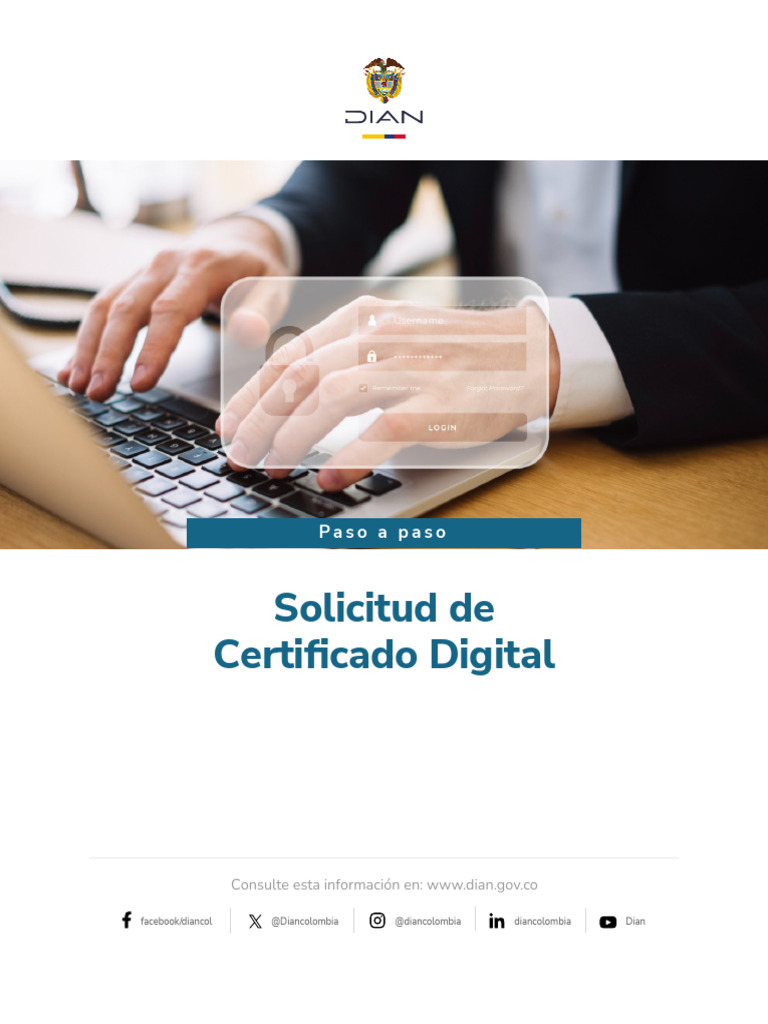 Solicitud de Certificados Digitales Factura Electronica | PDF ...