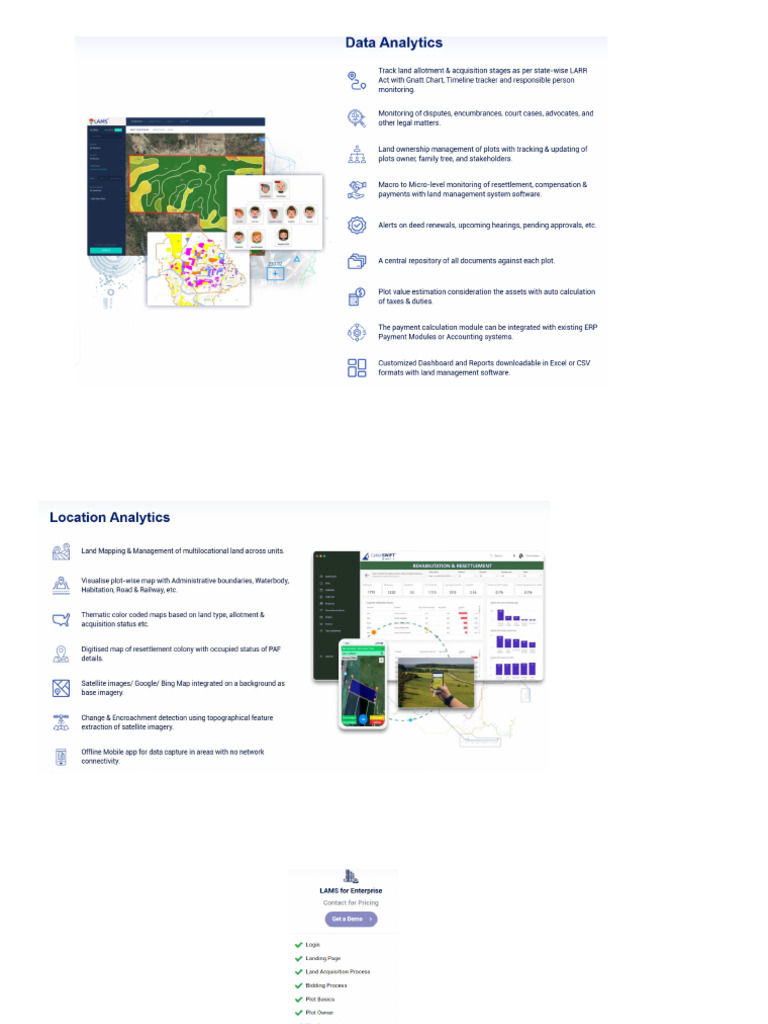 Land Management System | PDF | Geographic Information System | Computing