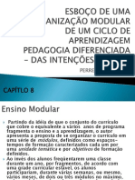 ORGANIZAÇÃO MODULAR DE UM CICLO DE APRENDIZAGEM