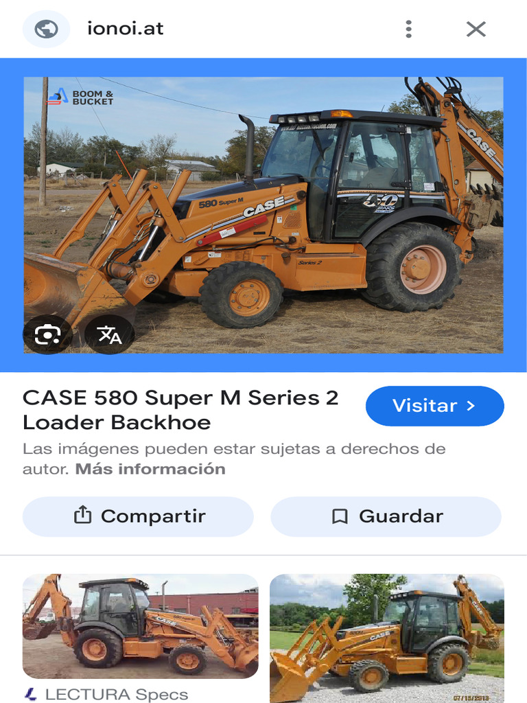 Case 580 Super m Serie 2 - Buscar Con Google | PDF