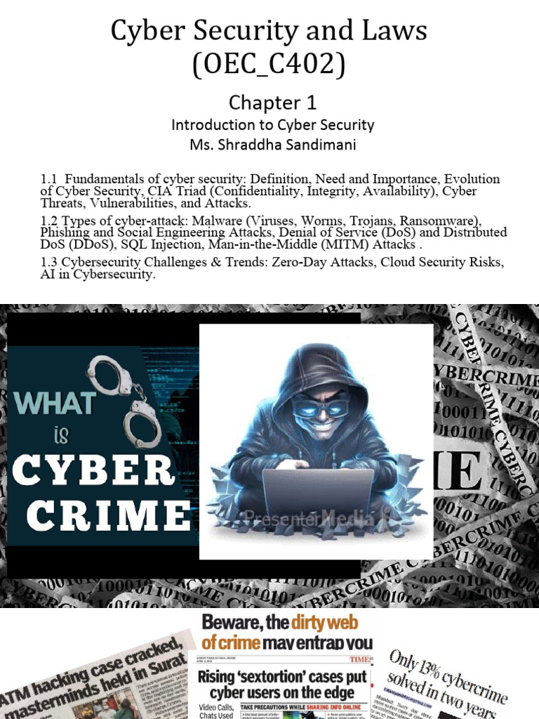 Module 1 - Introduction To Cyber Security1 | PDF | Information Security ...