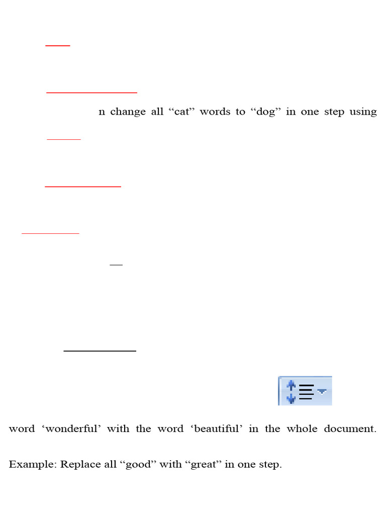 TEXT-BOOK-ANSWER-FORMATTING AND EDITING TOOLS OF OPENOFFICE WRITER ...