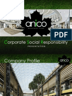 Anico Corporate Social Responsibilty (CSR)