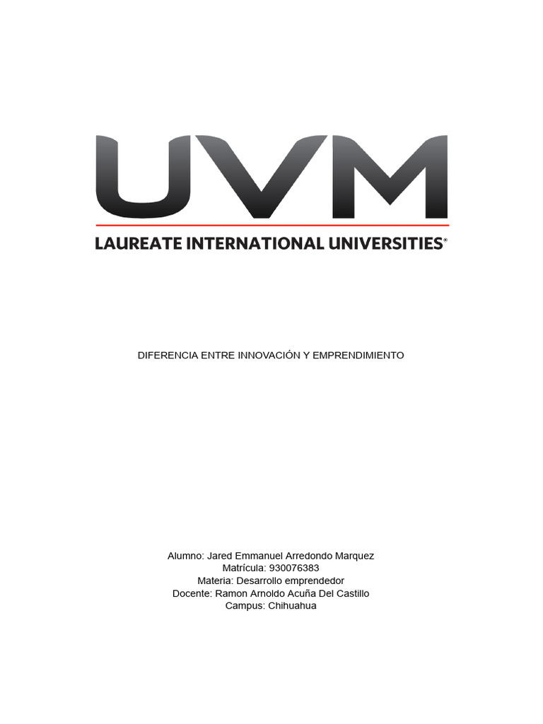 Tarea 1 Desarrollo Emprendedor | PDF | Iniciativa empresarial | Apple Inc.