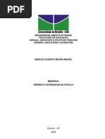 Memorial do Curso de Extensão Gênero e Diversidade na Escola UnB 2009