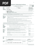 Wisconsin WT-4 Withholding Instructions | PDF | Taxes | Government Finances