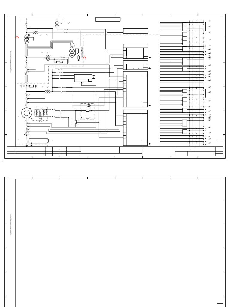 Generator Protection Single Line Diagram | PDF | Fuse (Electrical ...