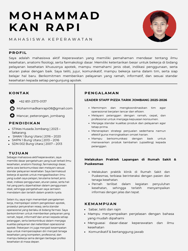 CV. MOHAMMAD Kan RAPI - 20260426 - 212546 - 0000 | PDF