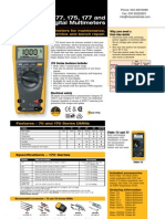 Digital Multimeter FLUKE 175 177 179