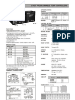 Digital Temperature Controller Selectron DTC503 203 303