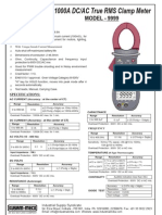 Digital Clampmeter AC-DC-Kusum Meco 9999