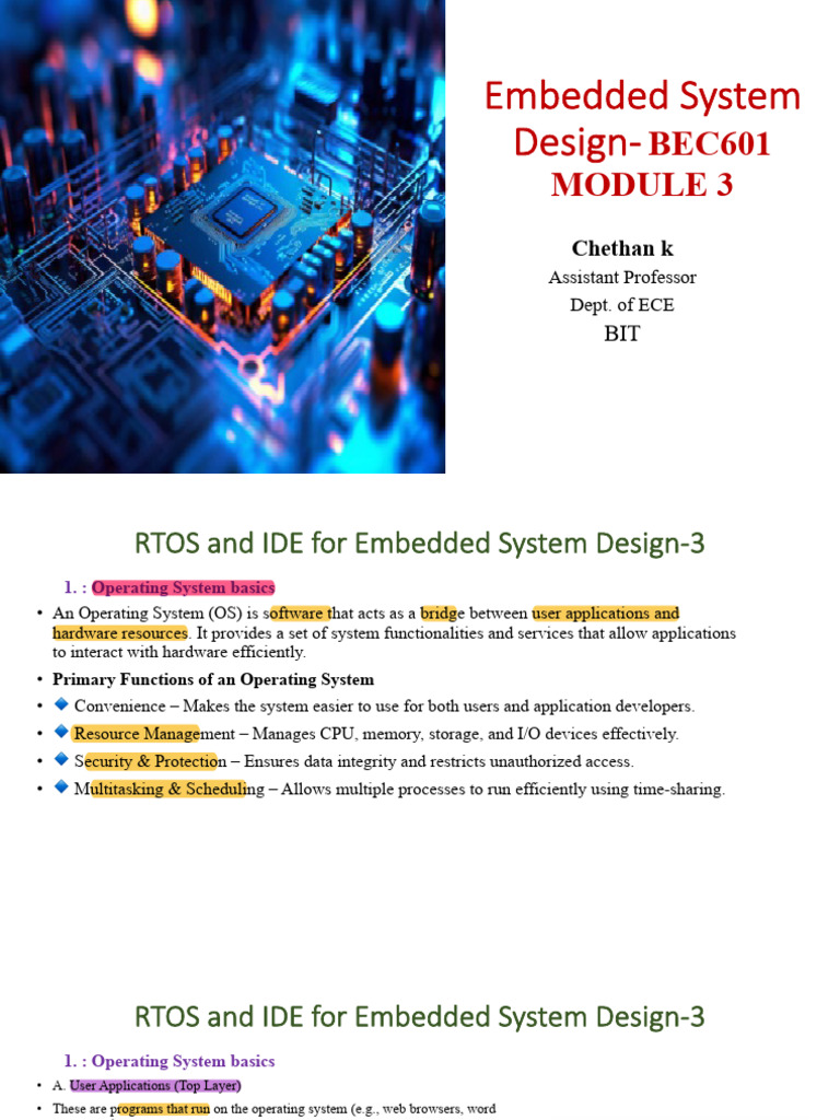 mod 3 | PDF | Kernel (Operating System) | Operating System