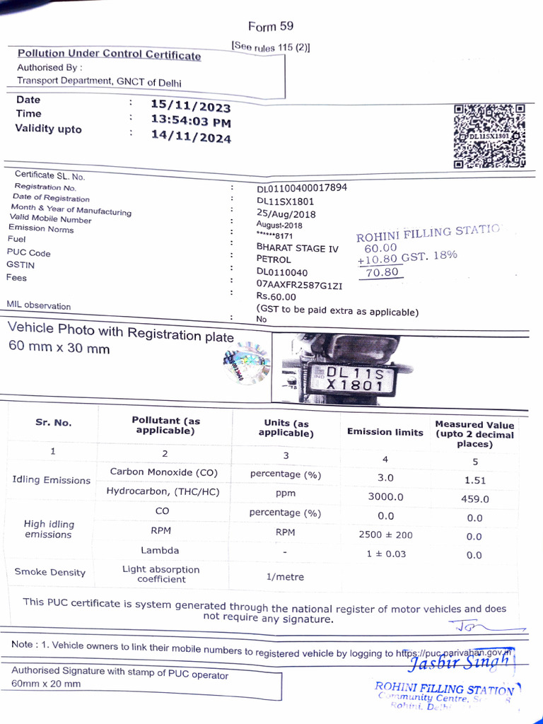 Adobe Scan 15 Nov 2023 | PDF | Exhaust Gas | Air Pollution