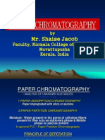 Paper Chromatography: Mr. Shaise Jacob