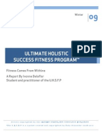Ultimate Holistic Success Fitness Program Report