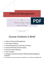 Chapter - 1 - Nature of Financial Management