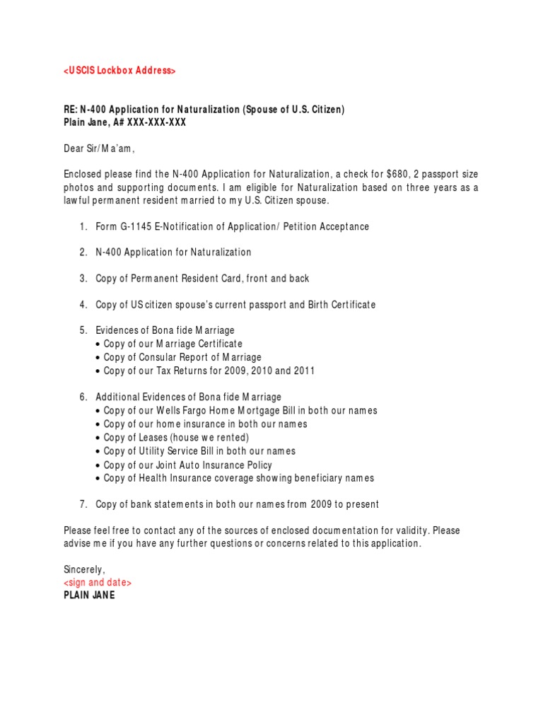 Online Writing Lab | cover letter uscis sample