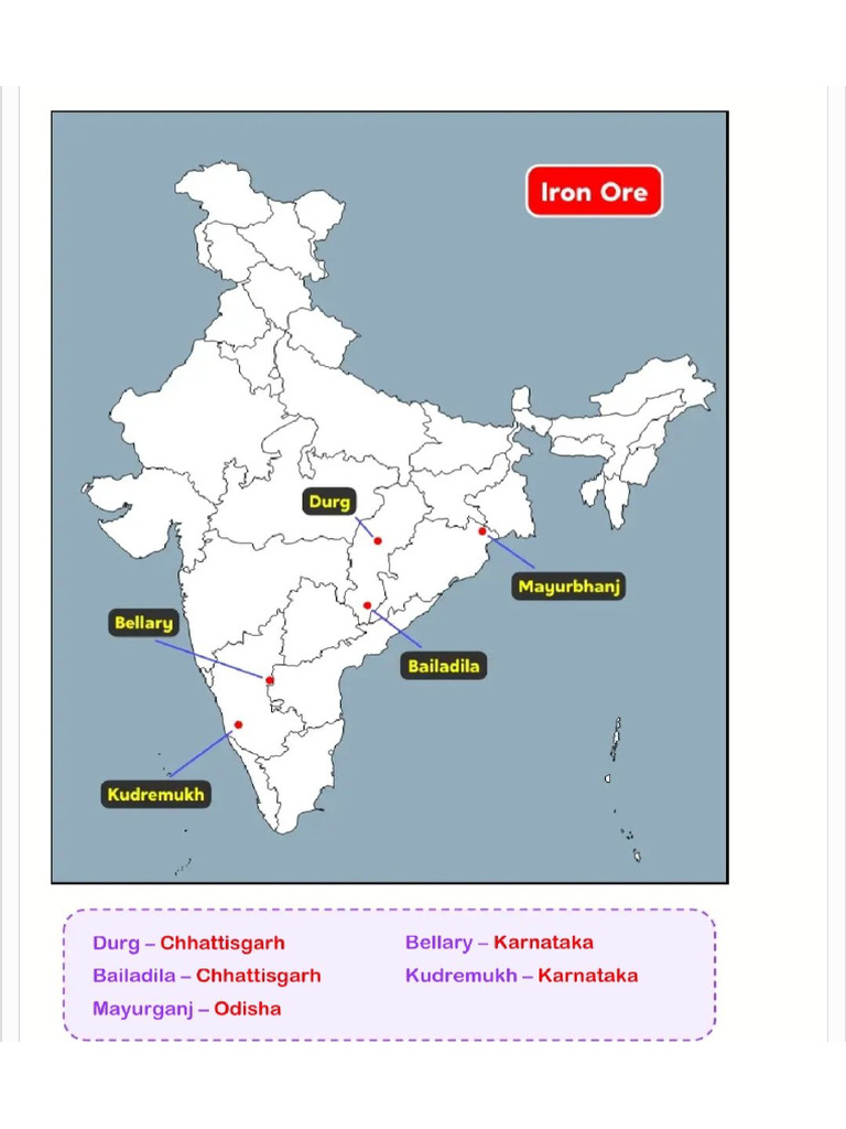 All Maps for Class 10th Students CBSE | PDF