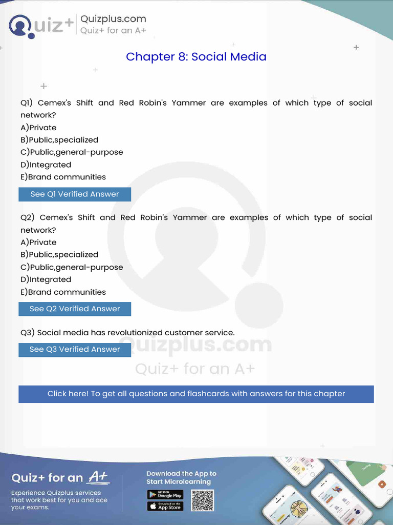 Cemexs Shift and Red Robins Yammer Are Examples of Which Type of Social ...