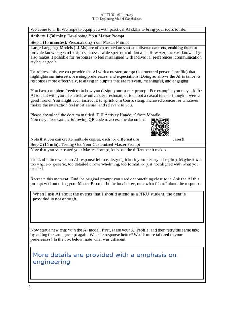AILT1001 Tutorial 2 Worksheet(Chow Tsz Shing_UID3036586232) | PDF ...
